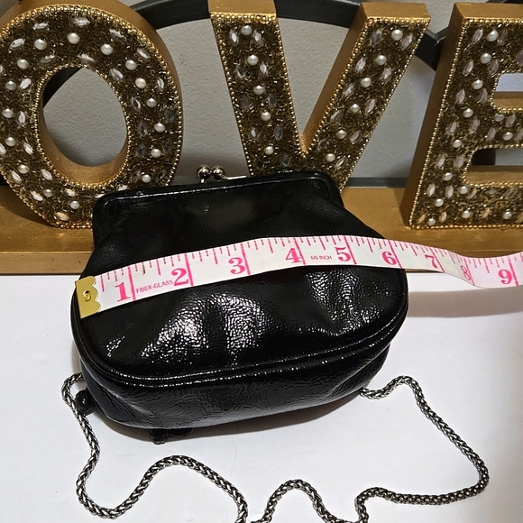 Brighton Mini Rosie Patent Leather Large Coin Purse Crossbody - Picture 5 of 10